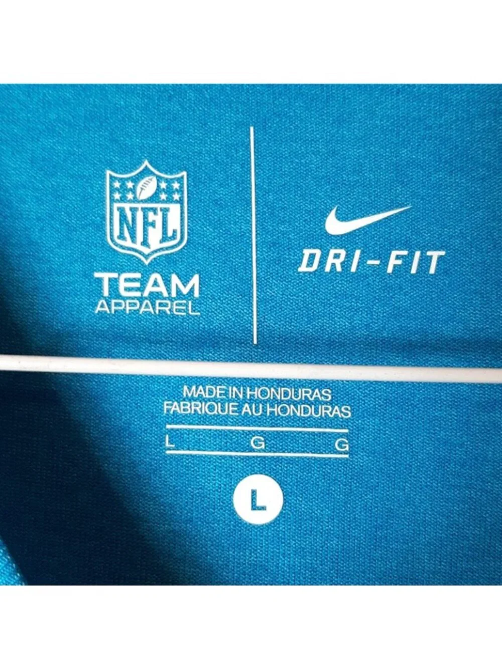 NFL Carolina Panthers Football Team Apparel L Nike dri-fit Sportsball